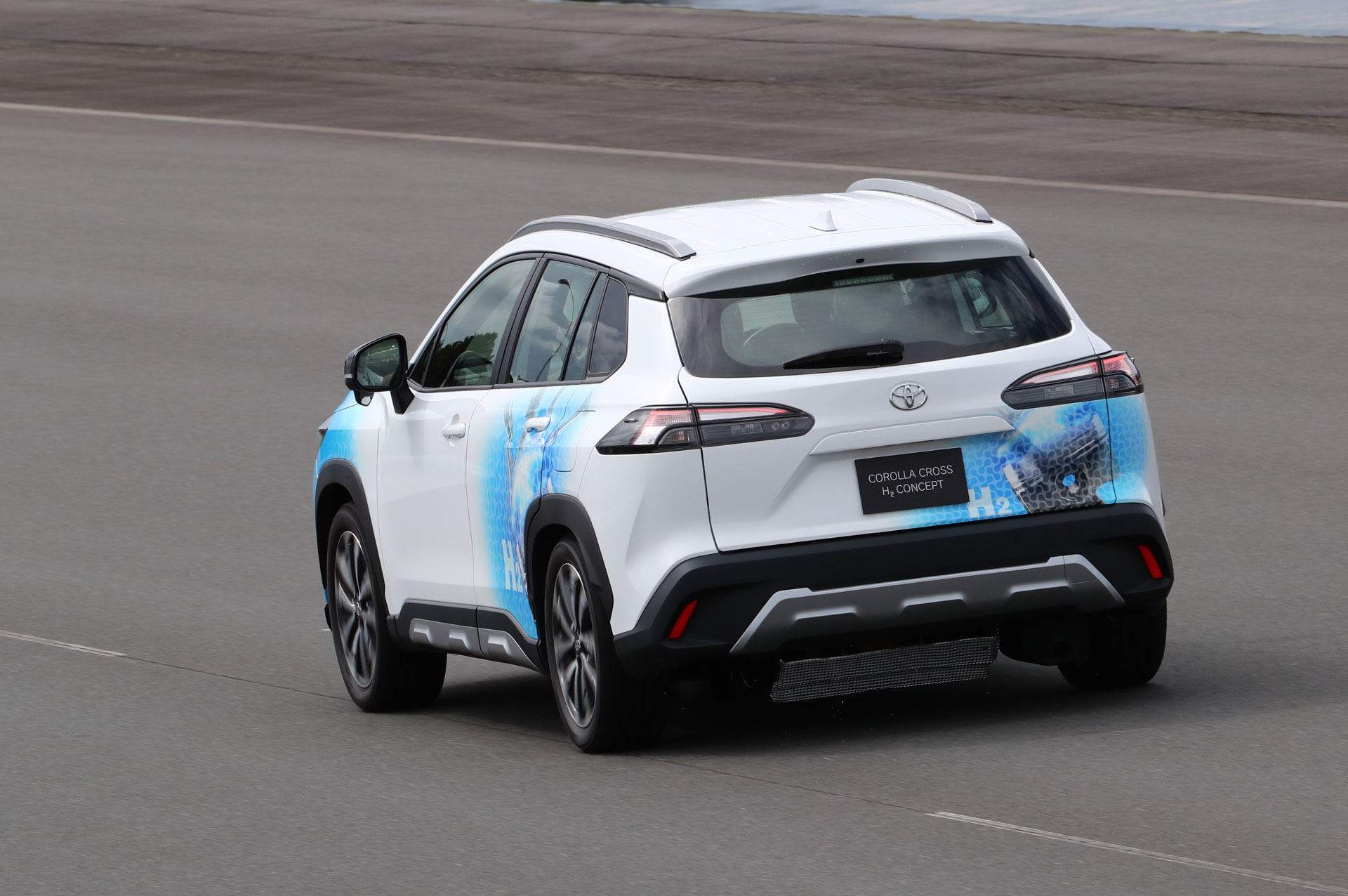 Turbocharged Toyota Corolla Cross H2 Hydrogen Concept Has A GR Corolla Heart