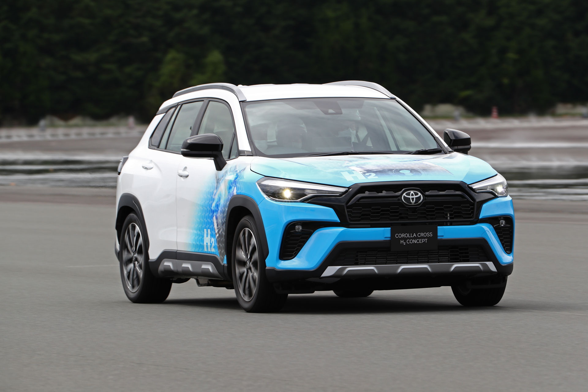 Turbocharged Toyota Corolla Cross H2 Hydrogen Concept Has A GR Corolla Heart