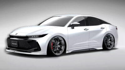 Aimgain Brings Out The New Toyota Crown's Sportier Sedan Side