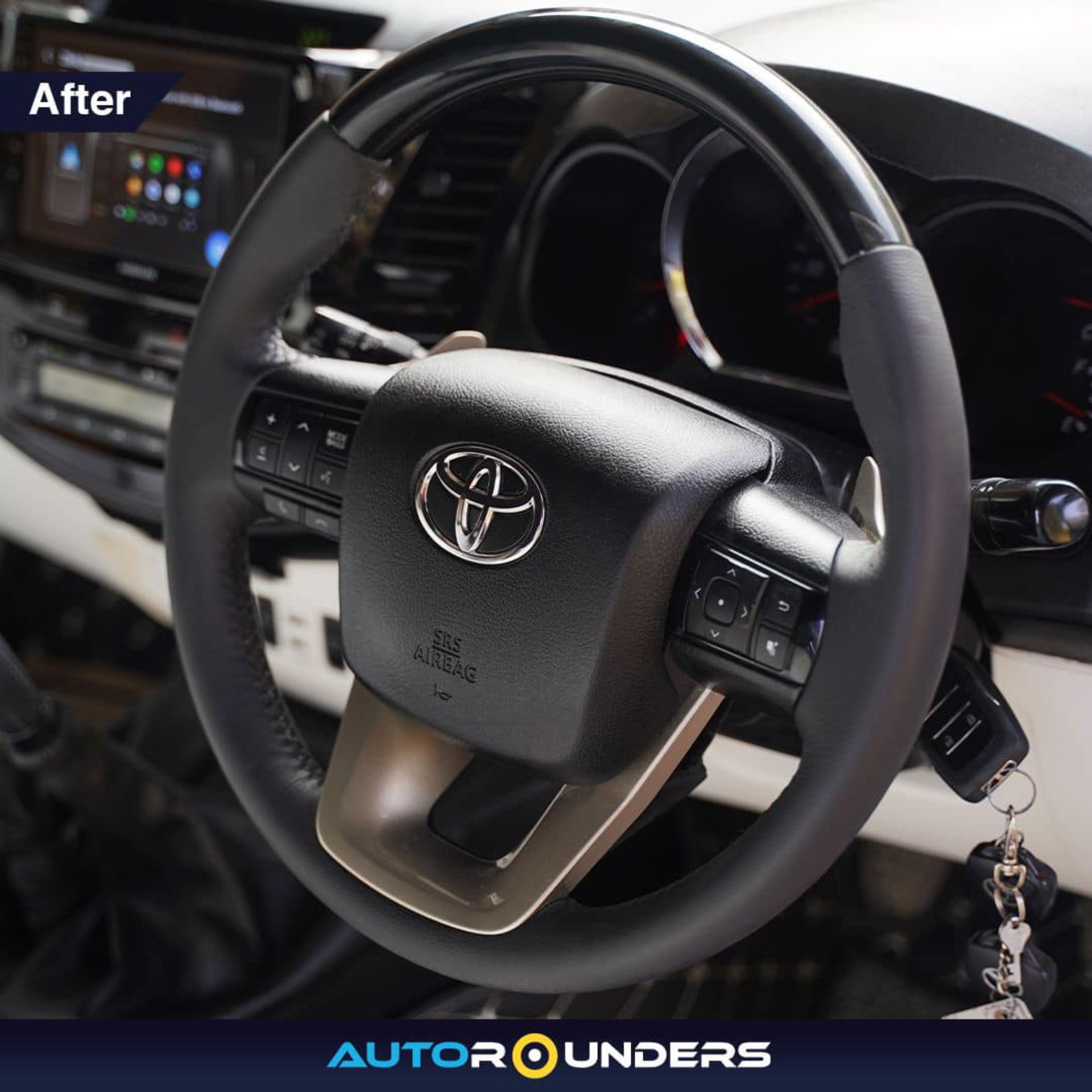 Kit Gives Old Toyota Fortuner A Modern Lexus Makeover