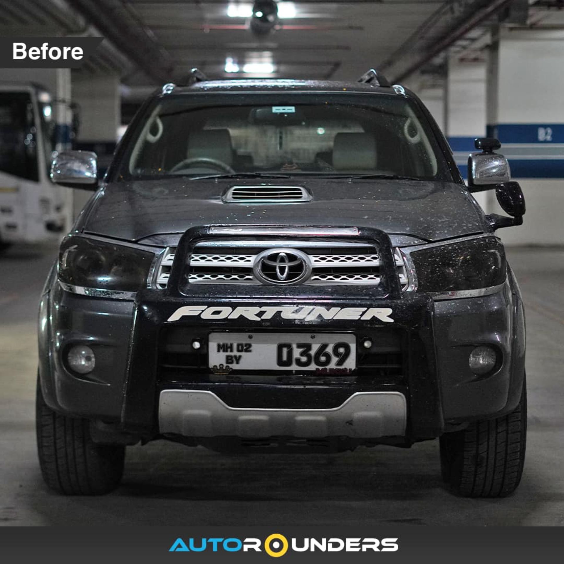 Kit Gives Old Toyota Fortuner A Modern Lexus Makeover