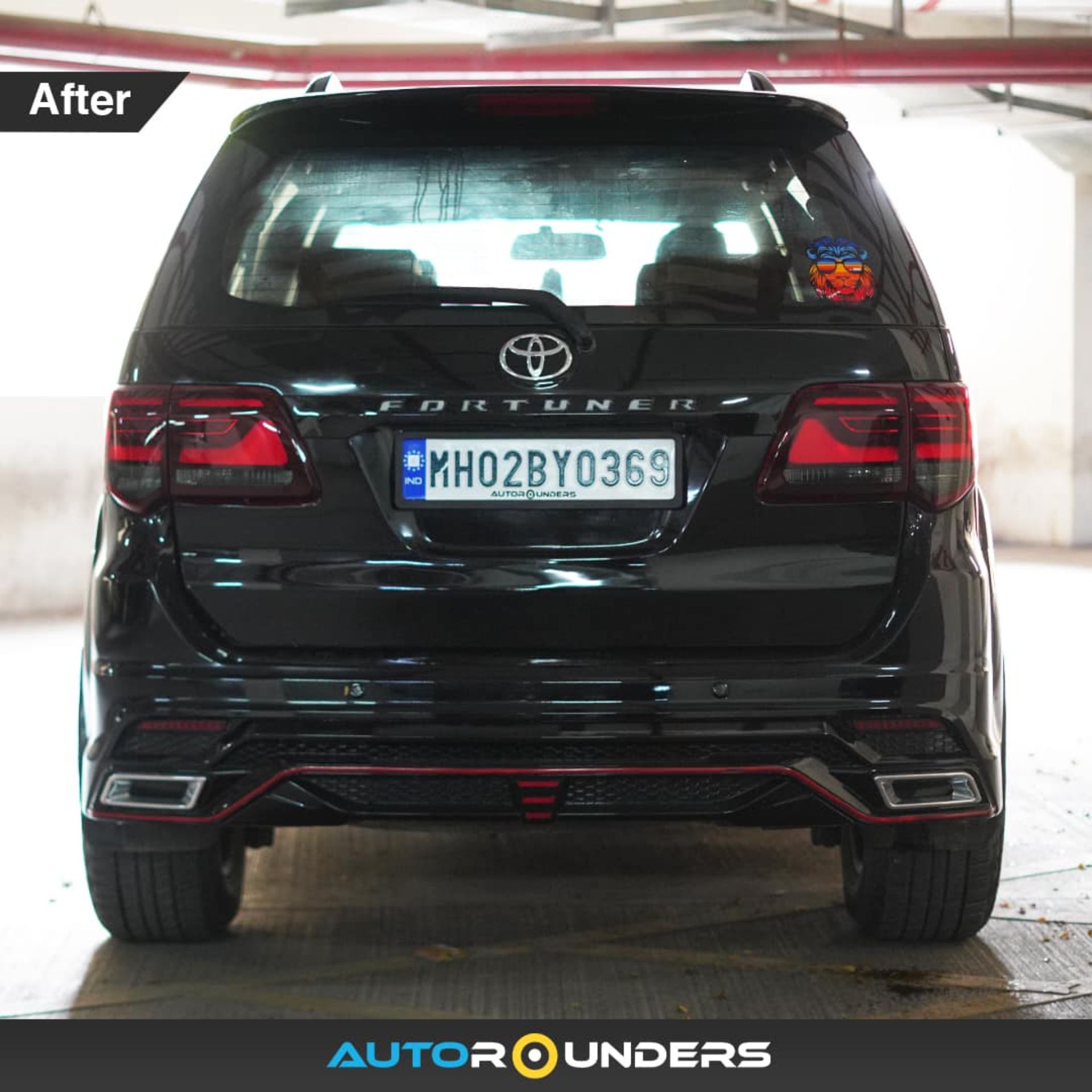 Kit Gives Old Toyota Fortuner A Modern Lexus Makeover