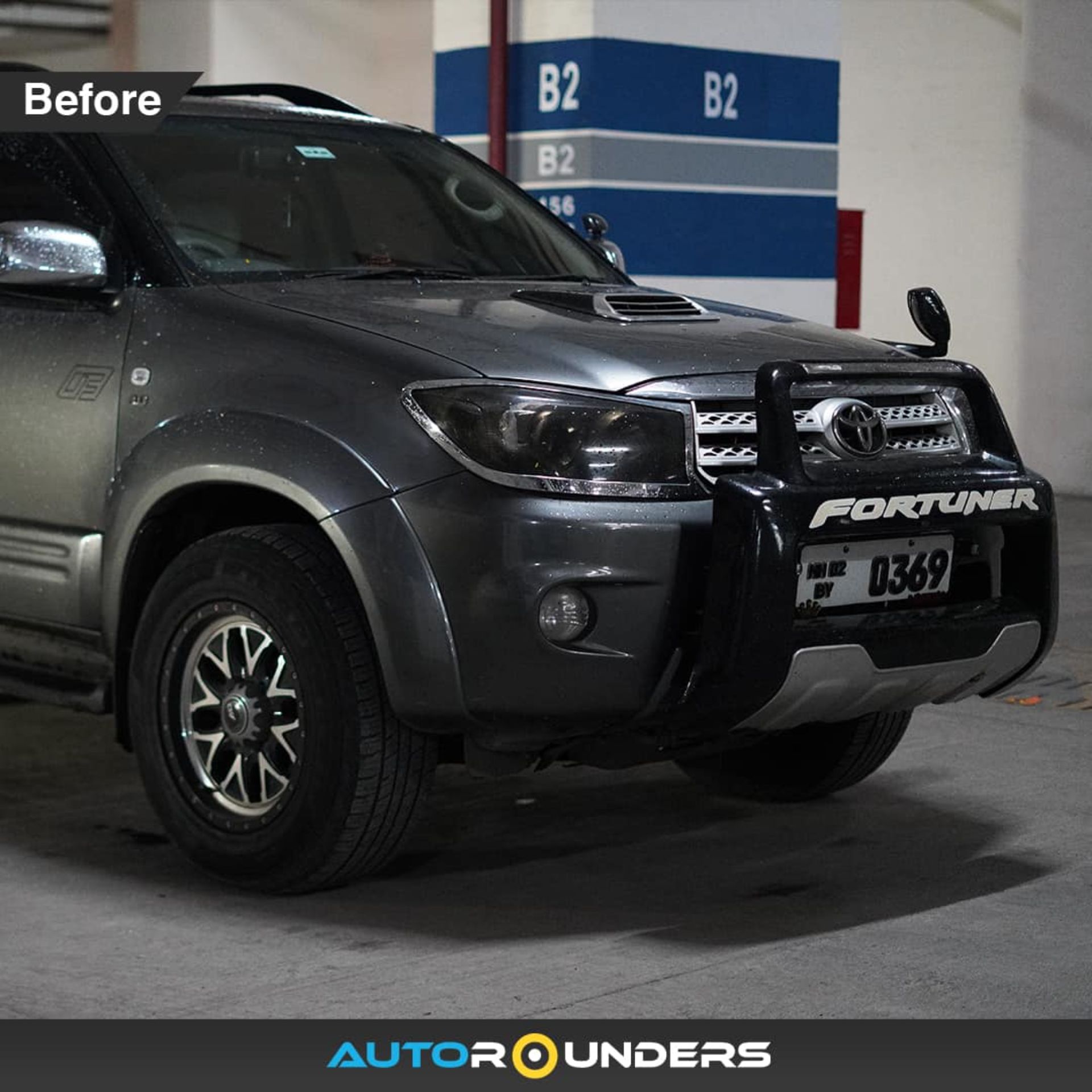 Kit Gives Old Toyota Fortuner A Modern Lexus Makeover