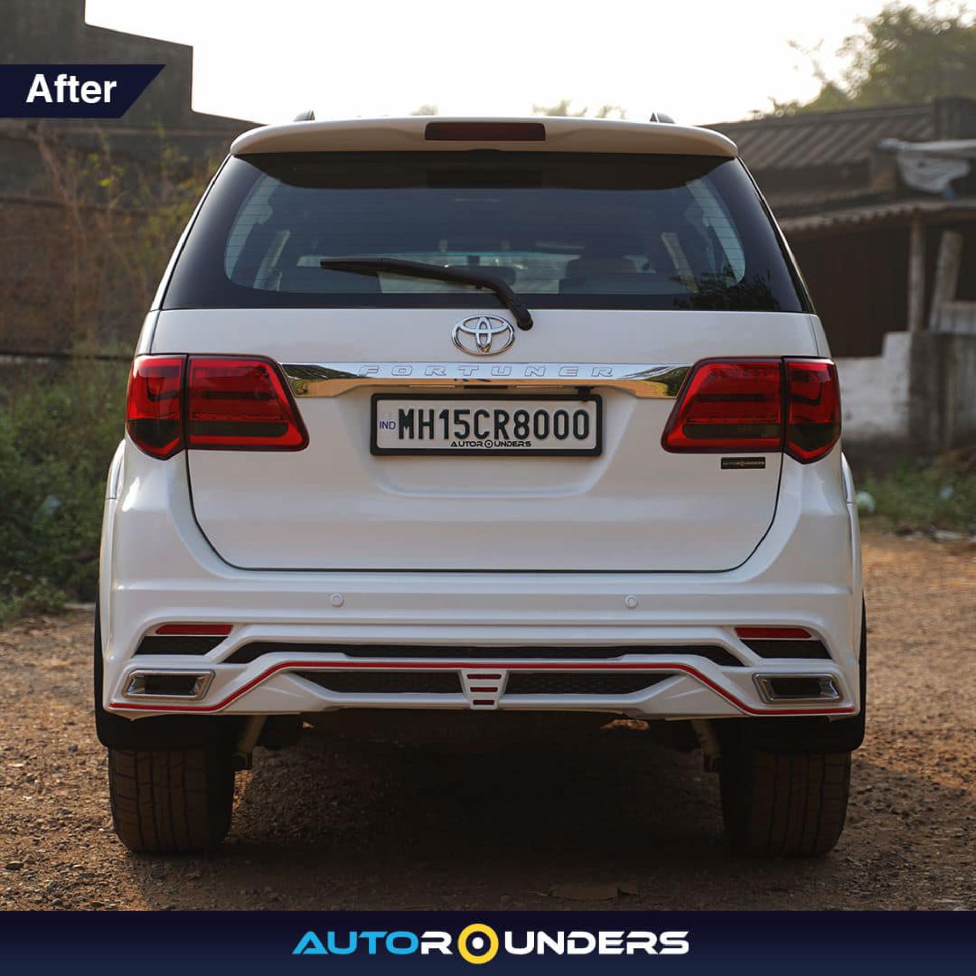 Kit Gives Old Toyota Fortuner A Modern Lexus Makeover