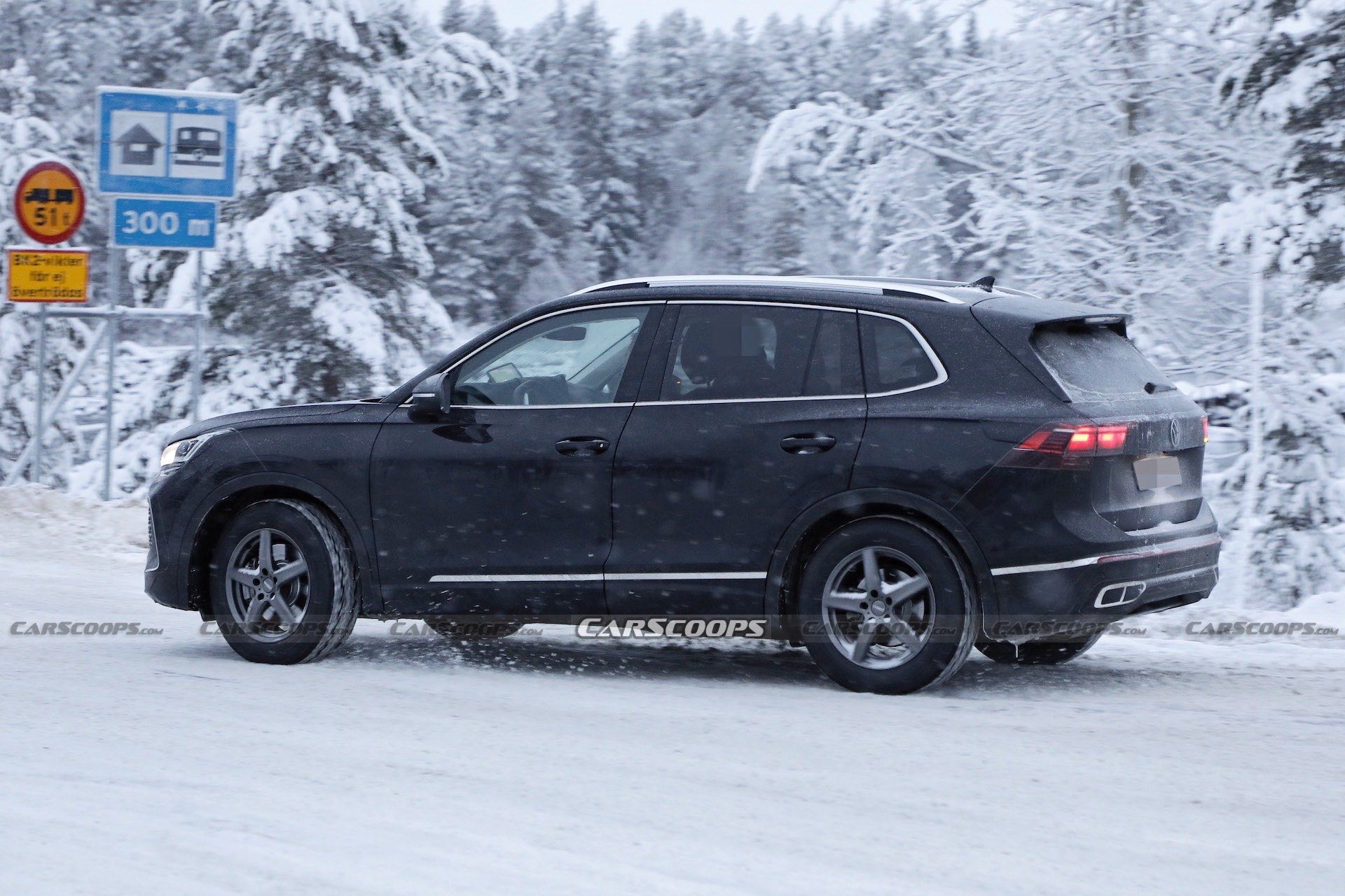 2024 Volkswagen Tiguan Shows Off Its New Curves In Winter Tests