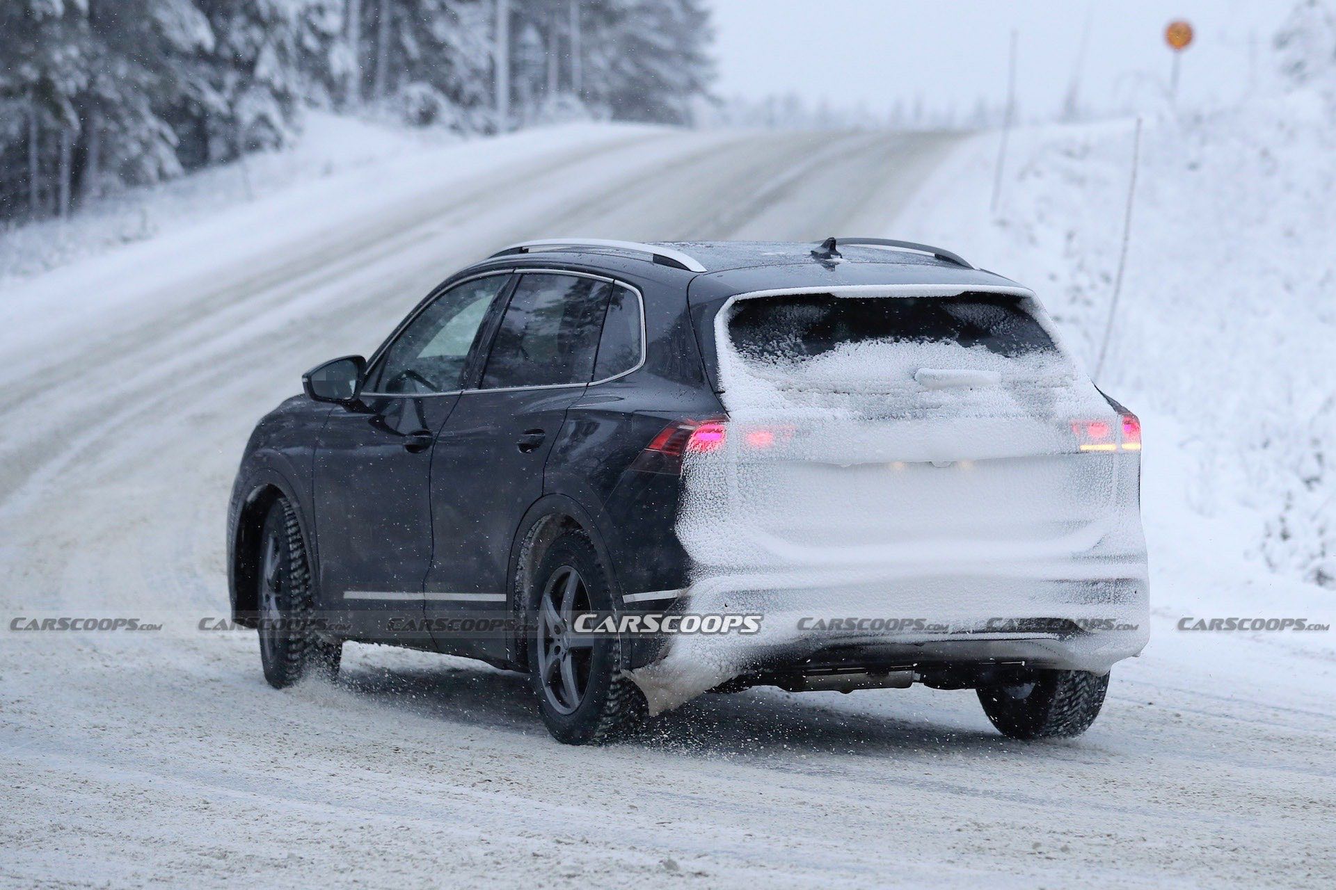 2024 Volkswagen Tiguan Shows Off Its New Curves In Winter Tests