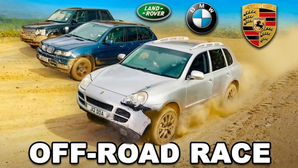  Old BMW X5, Porsche Cayenne And Range Rover SUVs Prove Surprisingly Capable In Off-Road Challenges