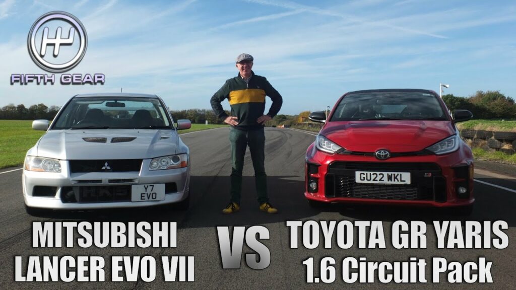  Can The Toyota GR Yaris Beat The More Powerful Mitsubishi EVO VII From 20 Years Ago?