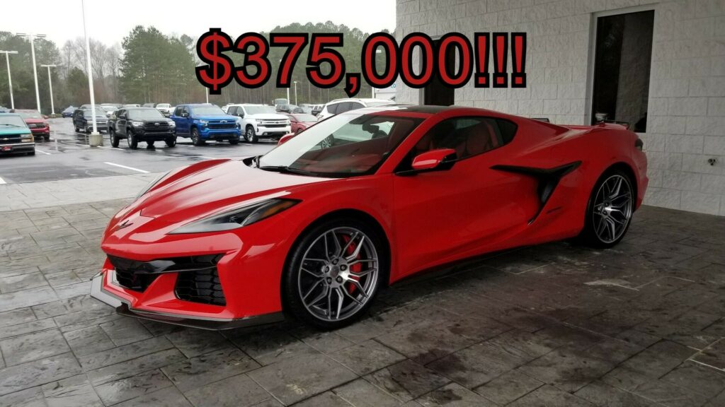  Dealer Asks $375,000 For 25-Mile ‘Used’ C8 Corvette Z06