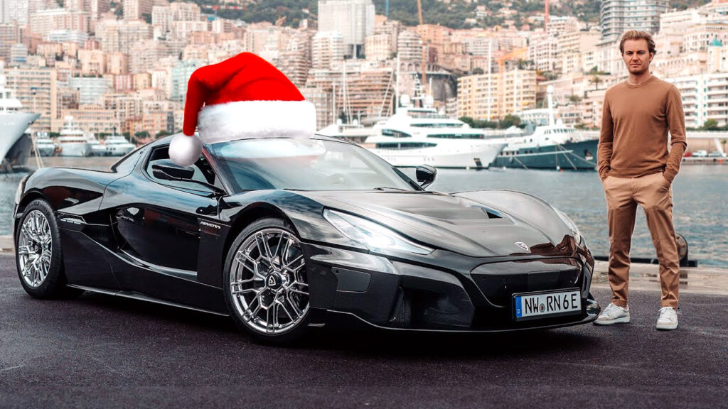  Nico Rosberg Spins Out In 1,887HP Rimac Nevera On Monaco’s Mountain Roads