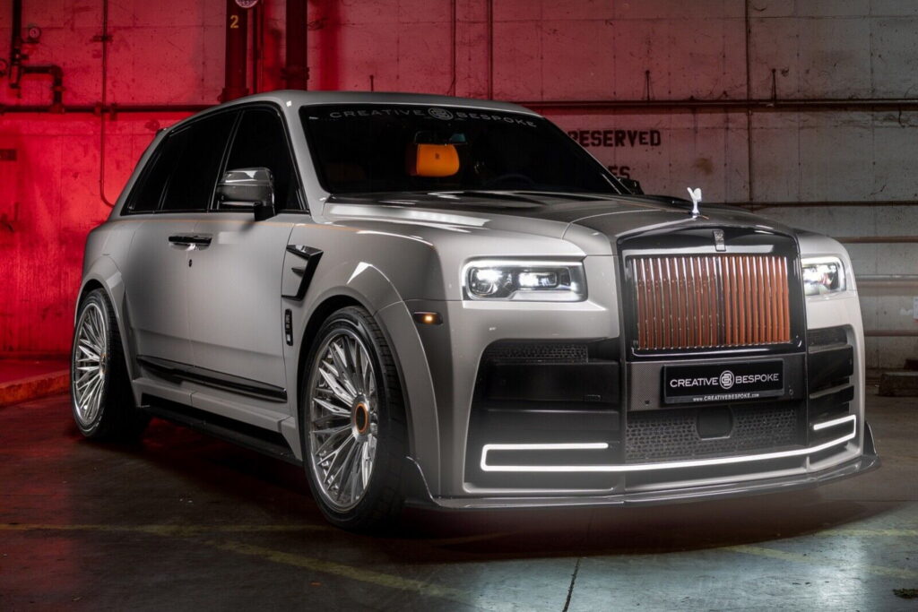 This Custom Rolls-Royce Cullinan Comes Complete With AutoZone-Style Fake  Aero