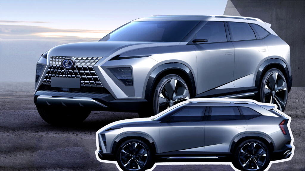 Lexus LF-Overland Study Imagines An SUV You Could Actually Take Off-Roading