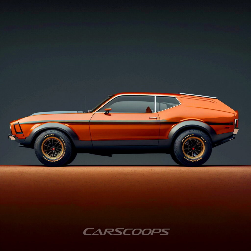  What If The Ford Mustang Mach SUV Had Been Designed In 1971?