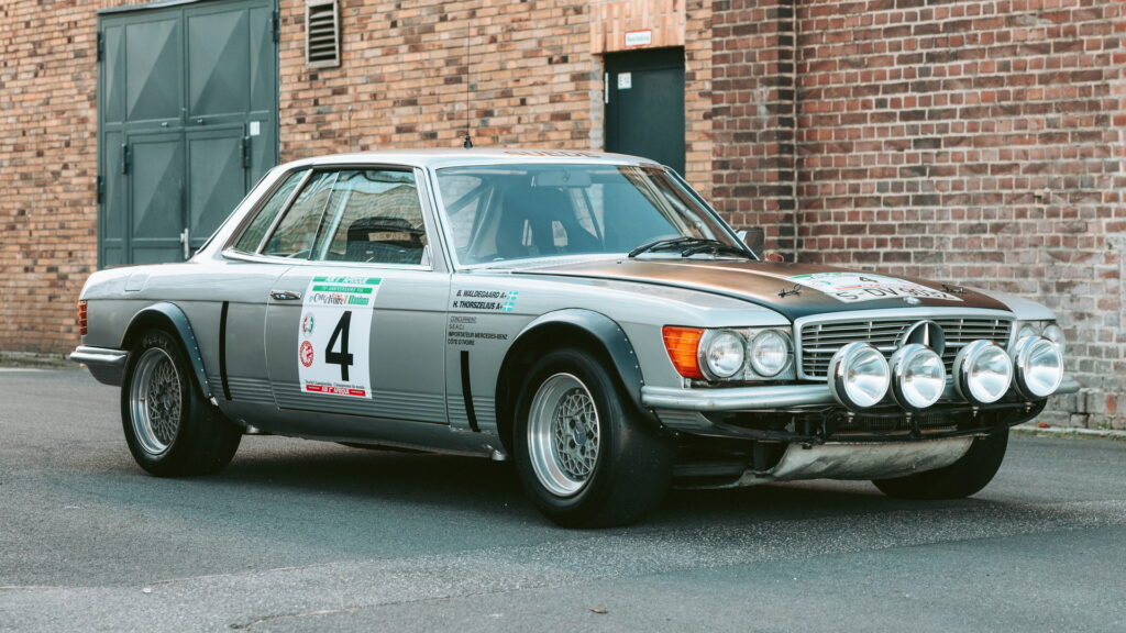  The Badass Mercedes 450 SLC 5.0 Was The First V8-Powered Rally Car To Win A WRC Event