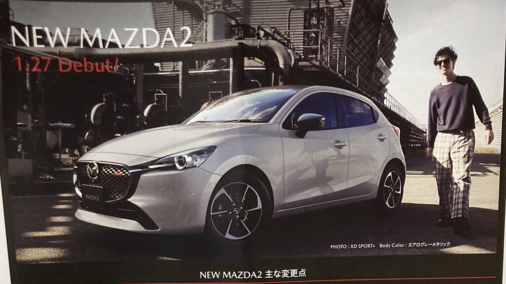  2023 Mazda2 Facelift Brochure Surfaces Ahead Of Official Reveal