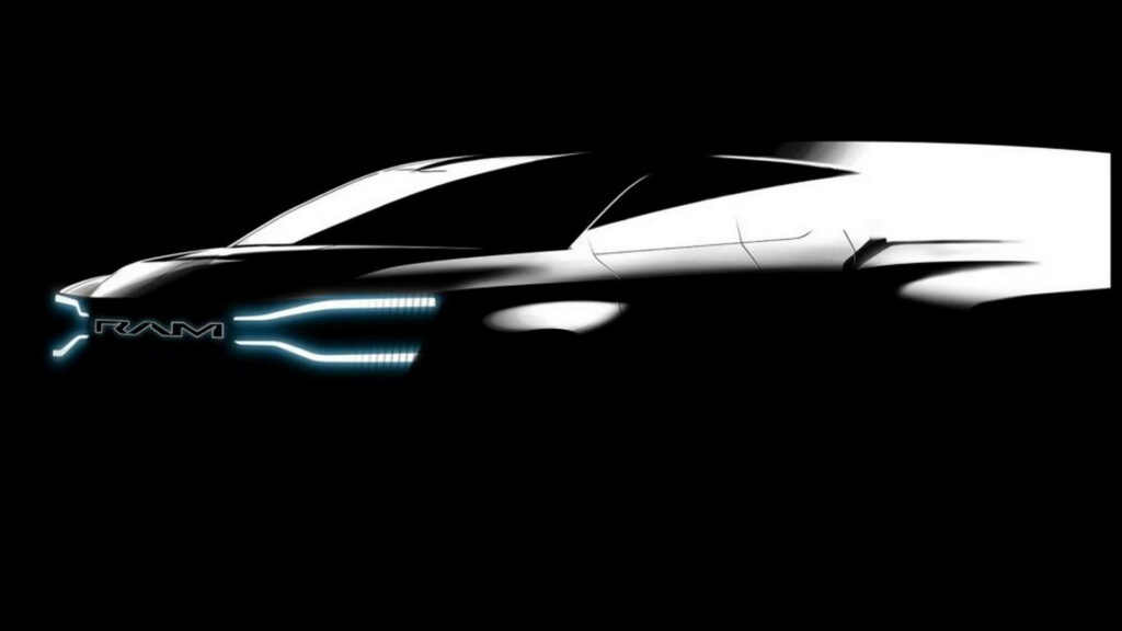  Watch Ram Unveil The Revolution Electric Pickup Concept Here Today