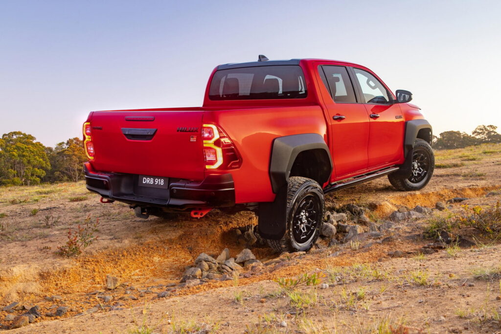     2023 Toyota Hilux GR Sport Role Appears, But Lacks Oomph to Beat Ford's Ranger Raptor