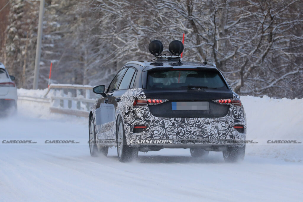 Facelifted Audi A3 Goes Commando in the Snow, Looks the Same but Different  - autoevolution
