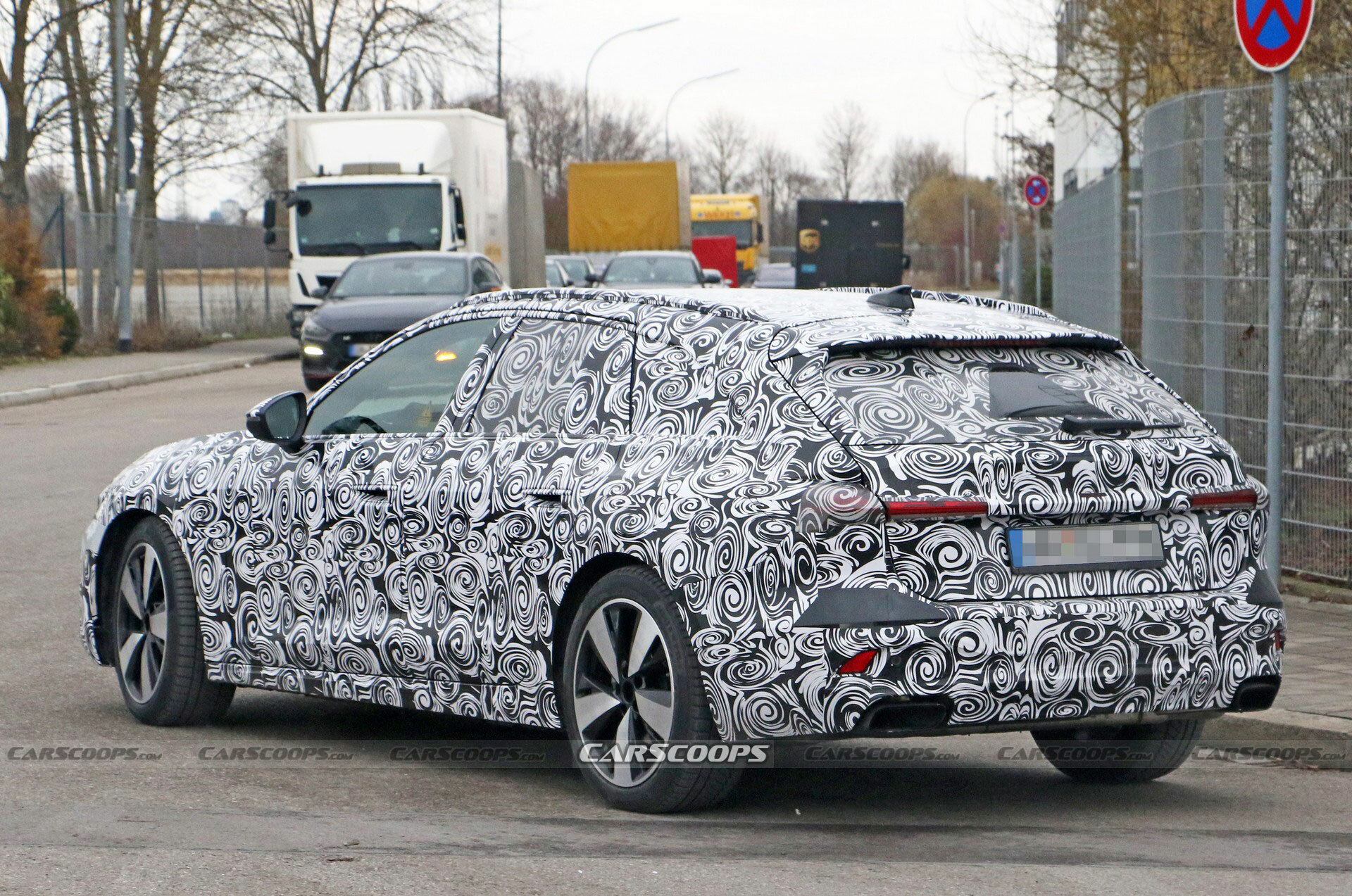 2024 Audi A4 Avant Sheds Camo, Reveals Production Taillights | Carscoops