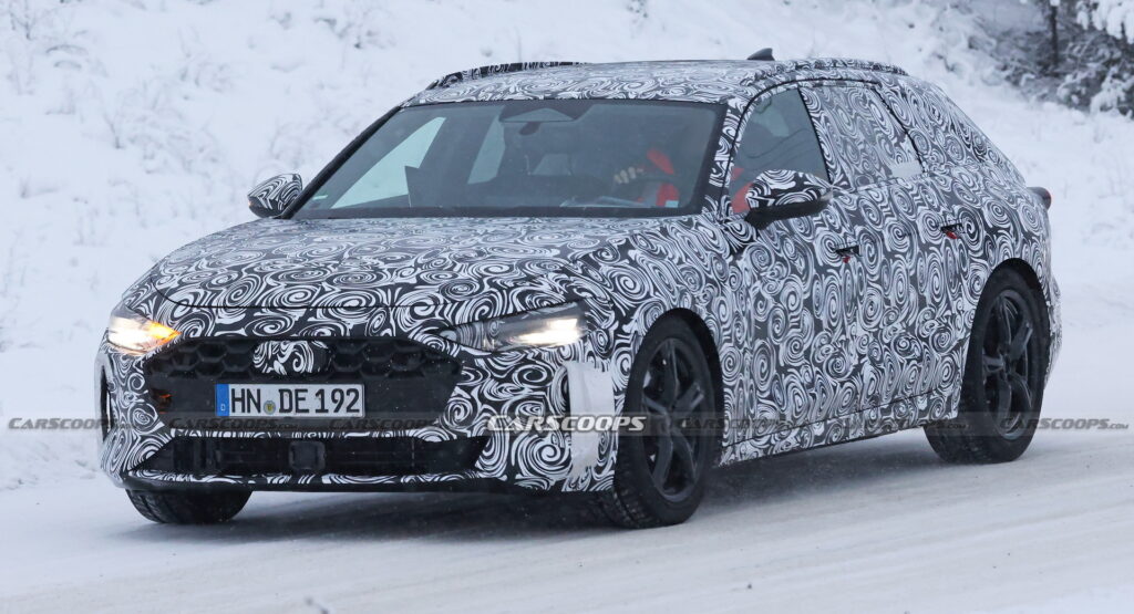  2024 Audi S4 Avant Shows Off Its Quad Tailpipes