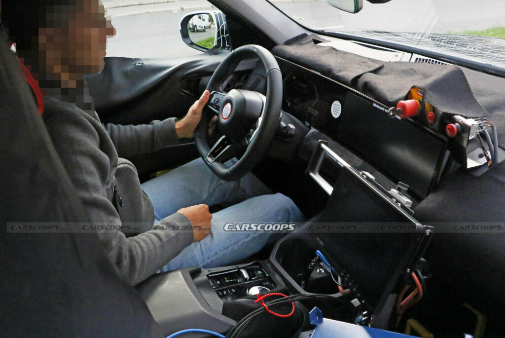 2024 BMW X3 Spied With Curved Display, Minimalist Shifter | Carscoops