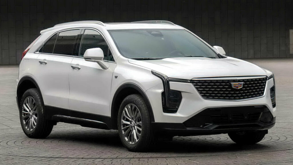  Facelifted 2024 Cadillac XT4 Appears In China Previewing U.S. Model