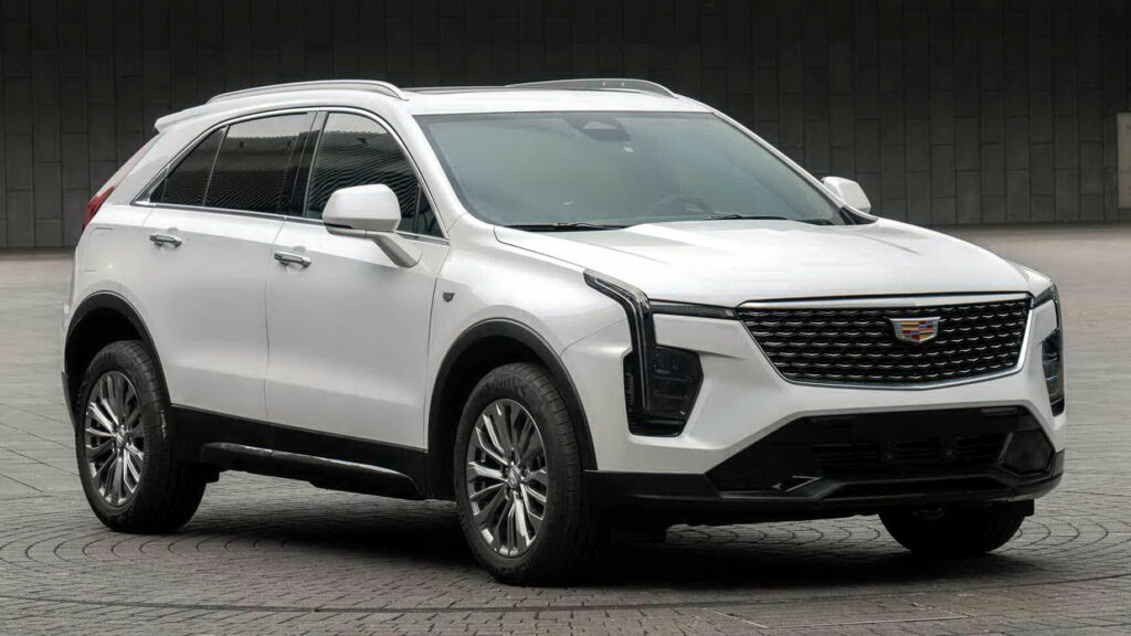 Facelifted 2024 Cadillac XT4 Appears In China Previewing U.S. Model