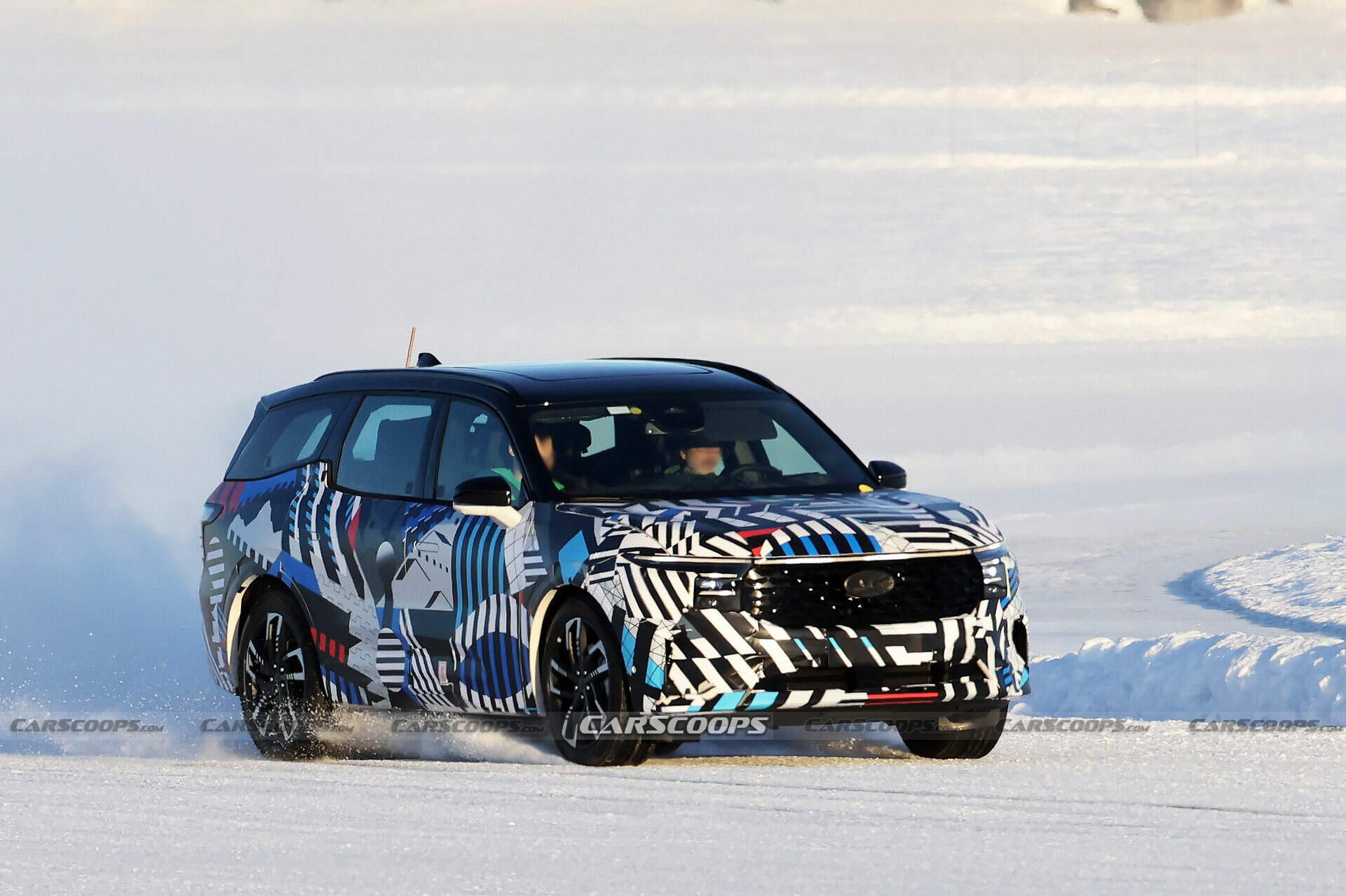 Redesigned 2024 Ford Edge Leaves China For The Arctic Circle | Carscoops
