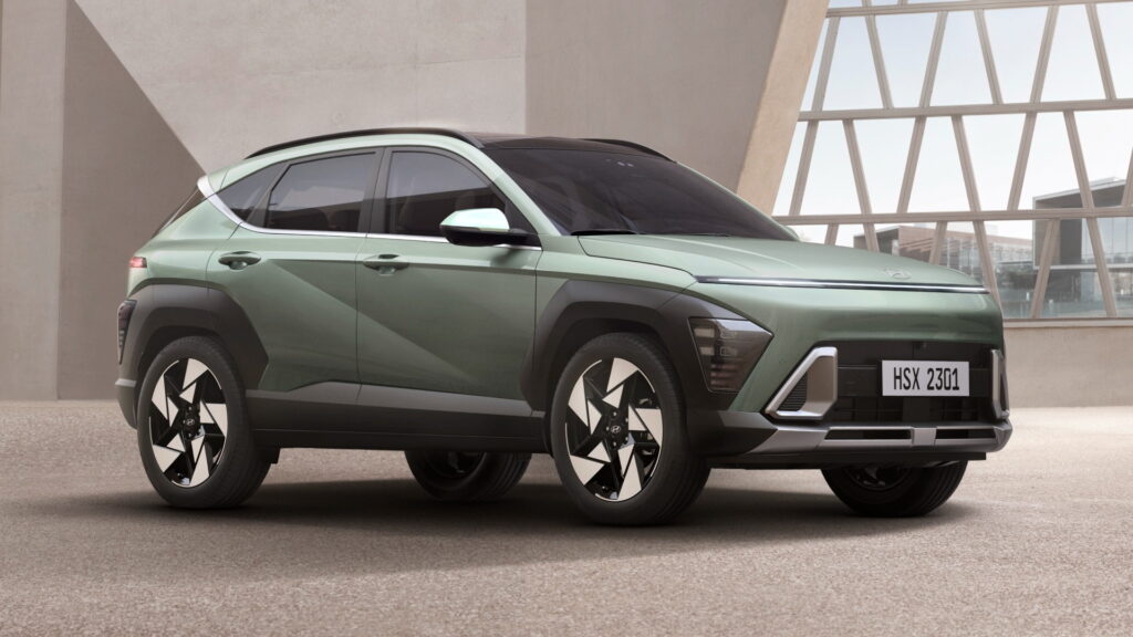  Hyundai Shows Us More Of The New Kona, Details ICE And Hybrid Powertrains
