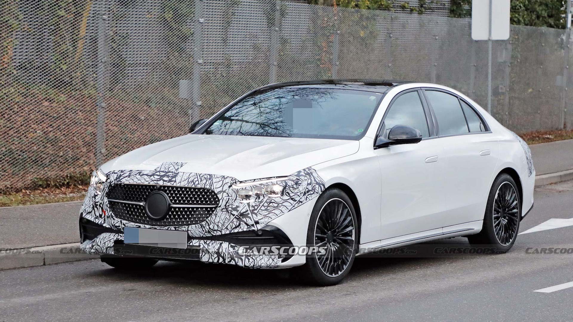 Virtually Undisguised 2024 Mercedes EClass Looking Sharp In AMGLine