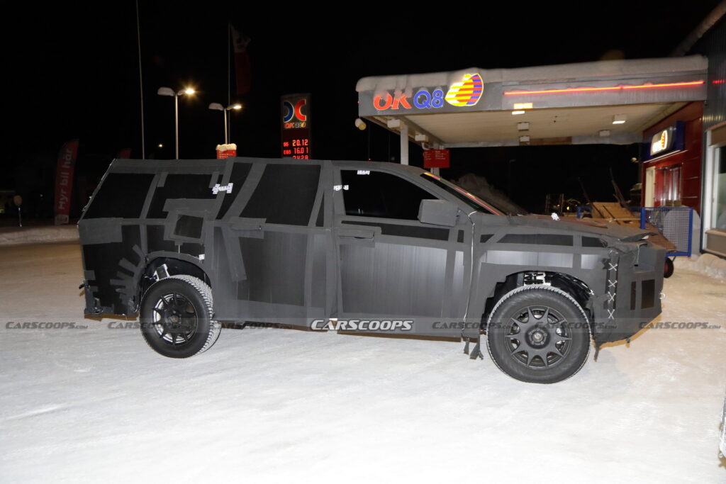  2024 RAM 1200 Pickup For Latin America Spied Hiding Under Cardboard-Style Disguise