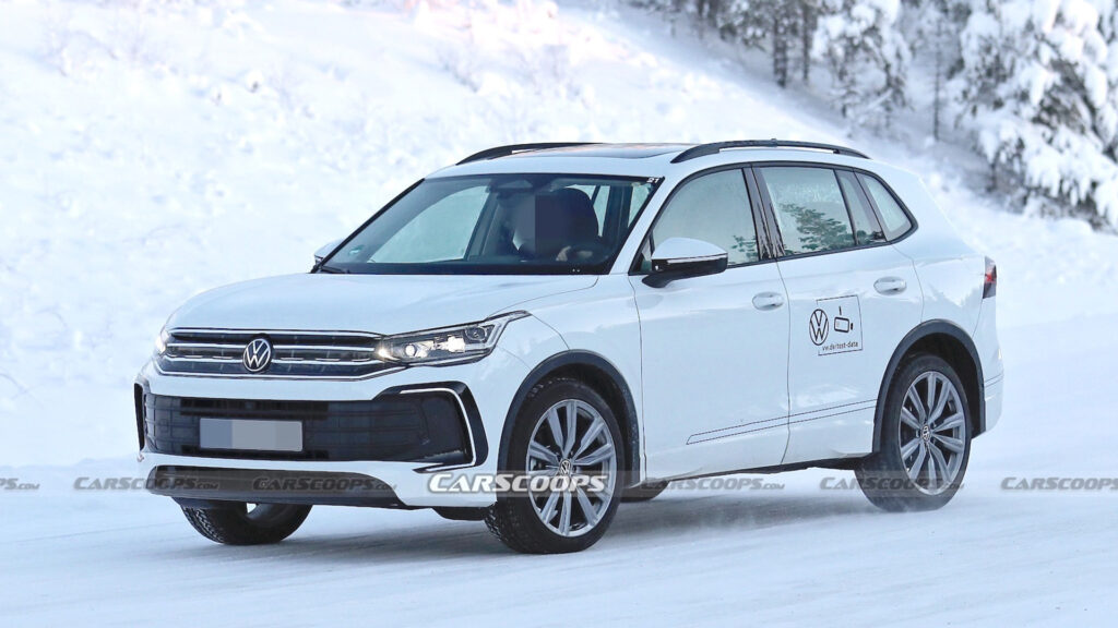  Bigger, Rounder 2024 Volkswagen Tiguan Looks Like A Shrunken Touareg