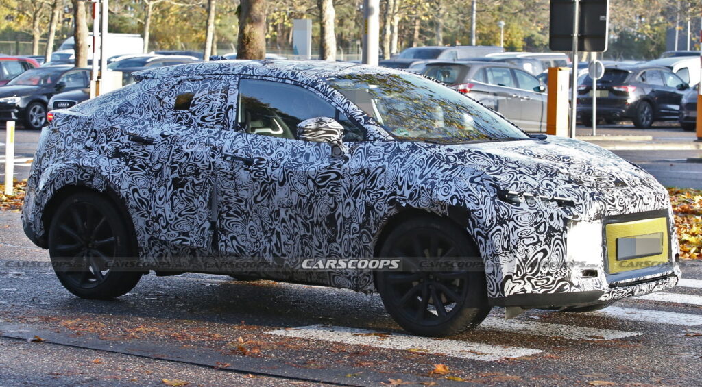  New Electric 2024 Toyota C-HR Spotted Testing For The First Time