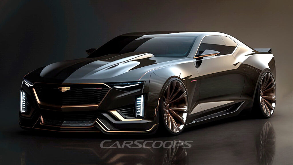  What If Cadillac Made A 2025 CT-V Coupe Out Of The Camaro?