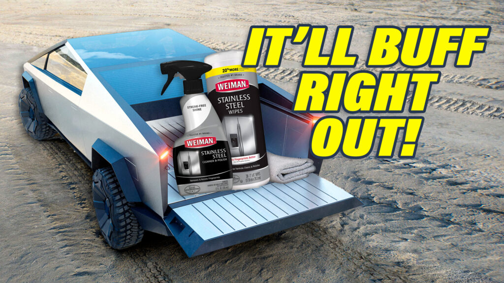  Tesla To Offer Cybertruck Owners A DIY Solution To Remove Scratches