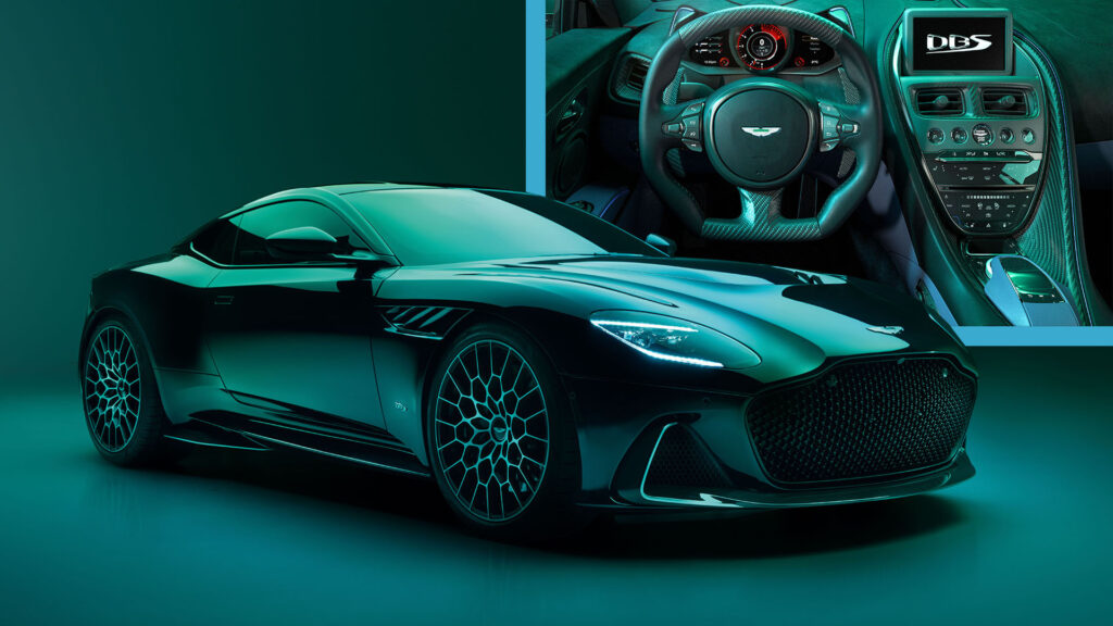  Aston Martin DBS 770 Ultimate Debuts With An 760 Hp V12 And Gorgeous 21-Inch Wheels