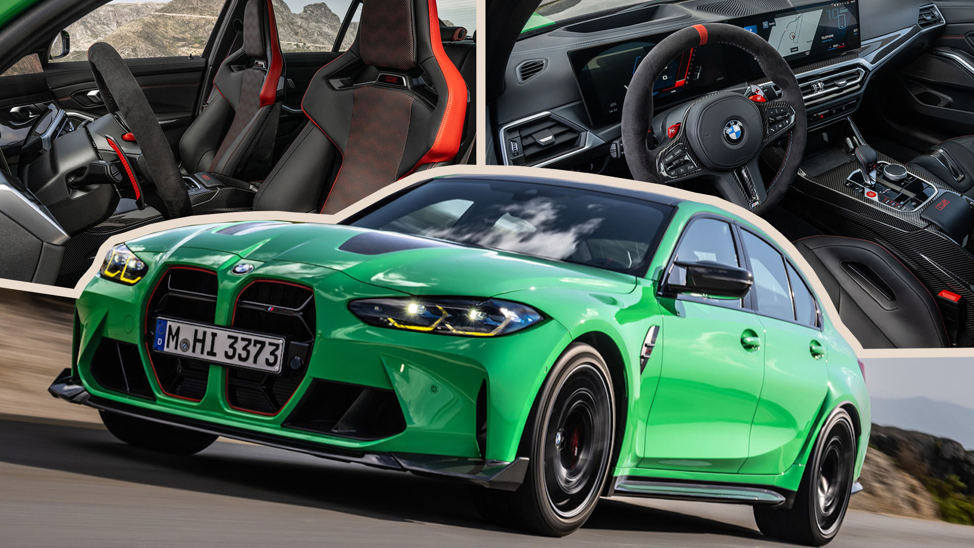 543-HP 2024 BMW M3 CS Is An Even Faster M4 CSL For The Family Guy