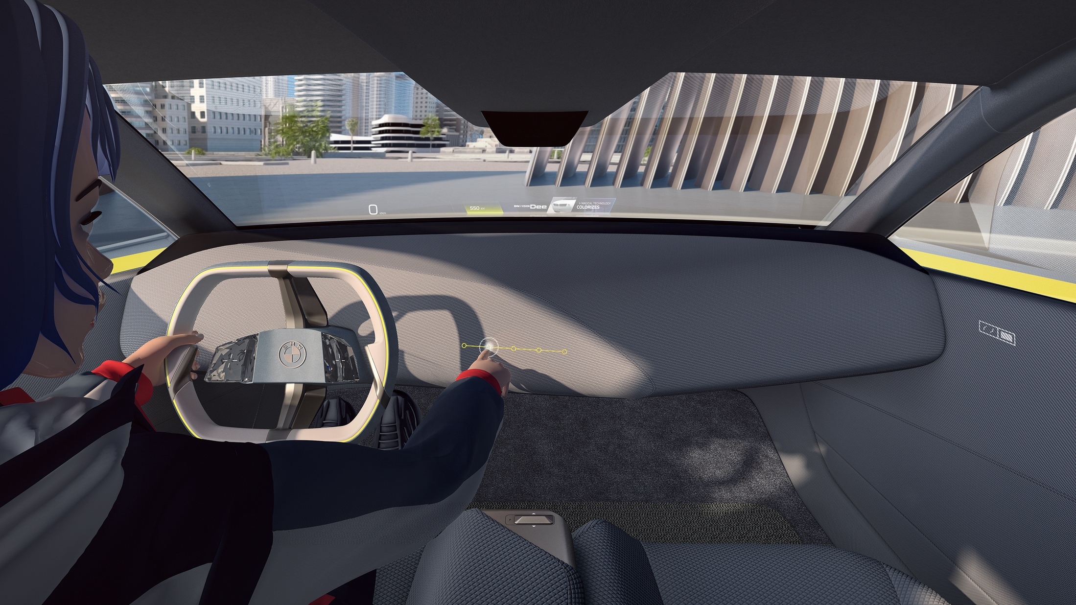 BMW i Vision Dee CES 63
