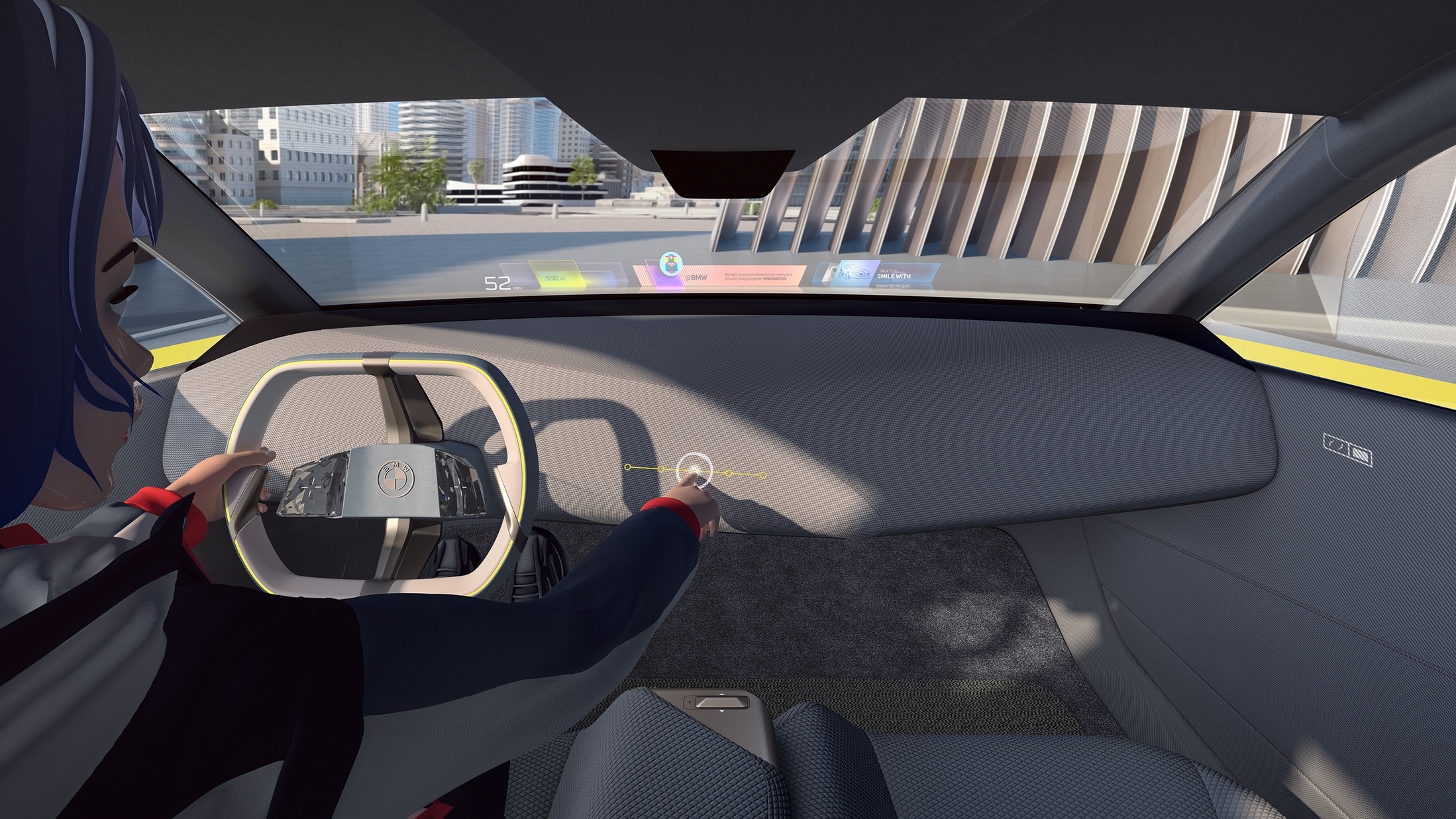 BMW i Vision Dee CES 64