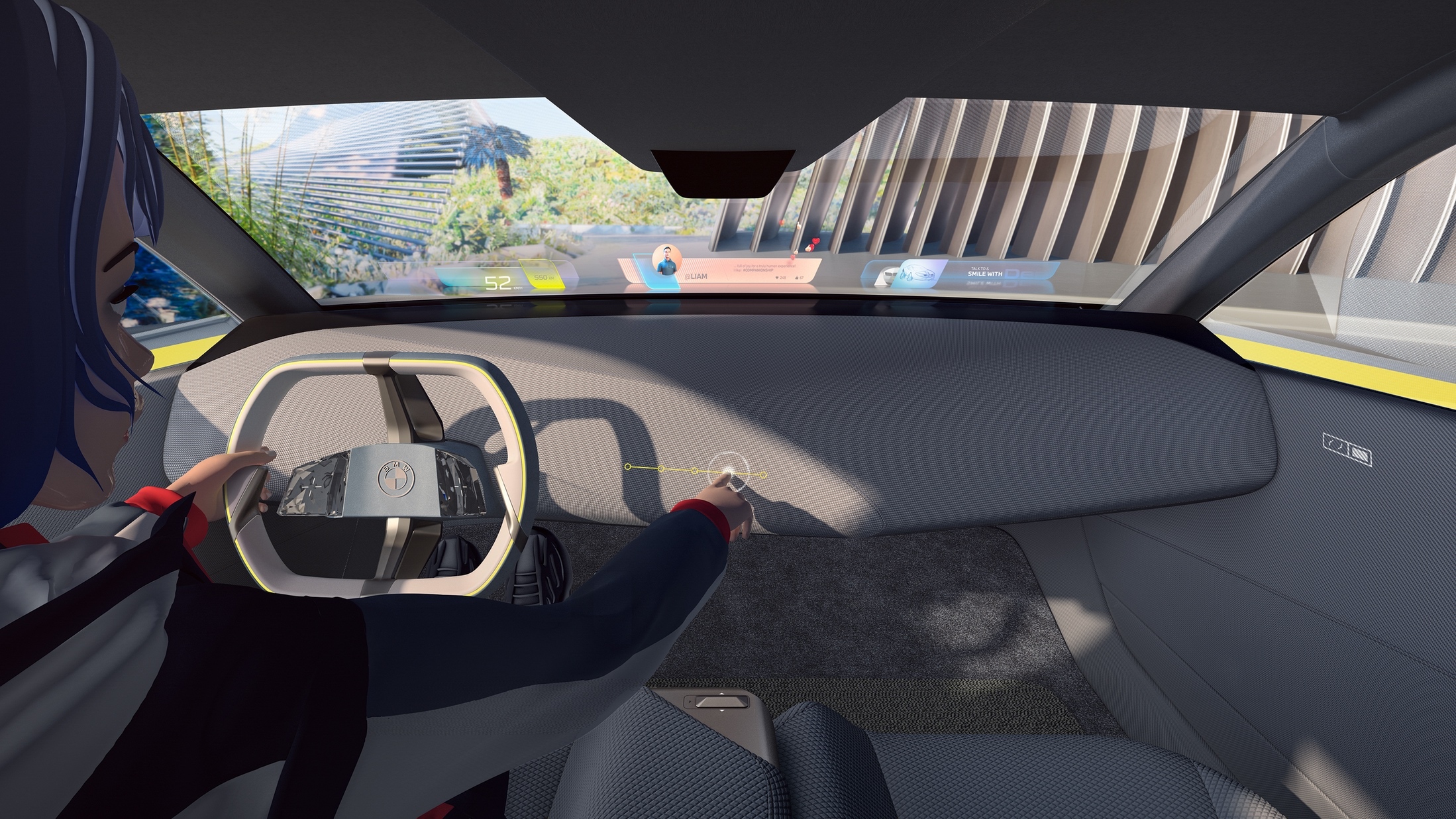 BMW i Vision Dee CES 65