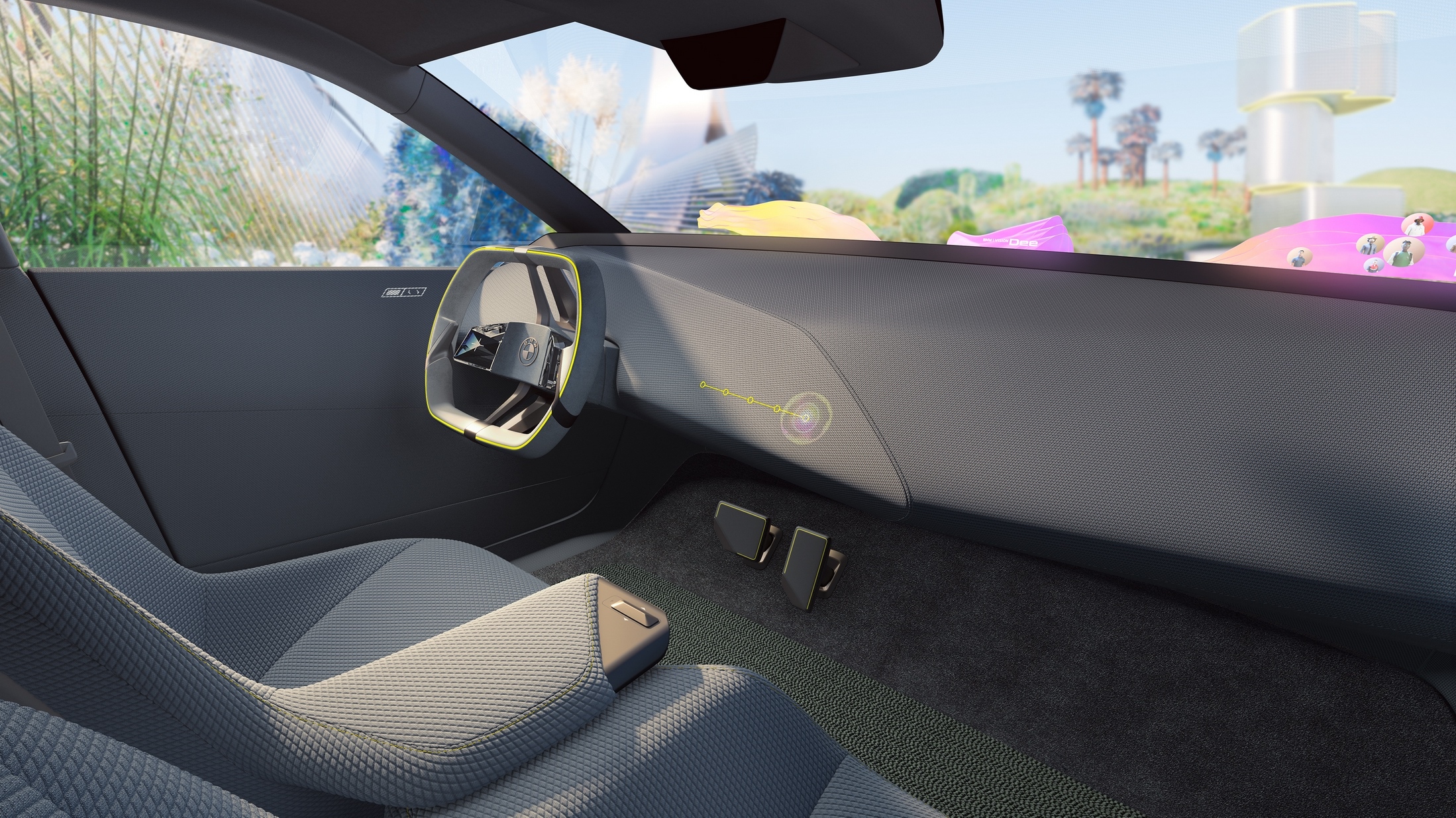 BMW i Vision Dee CES 67