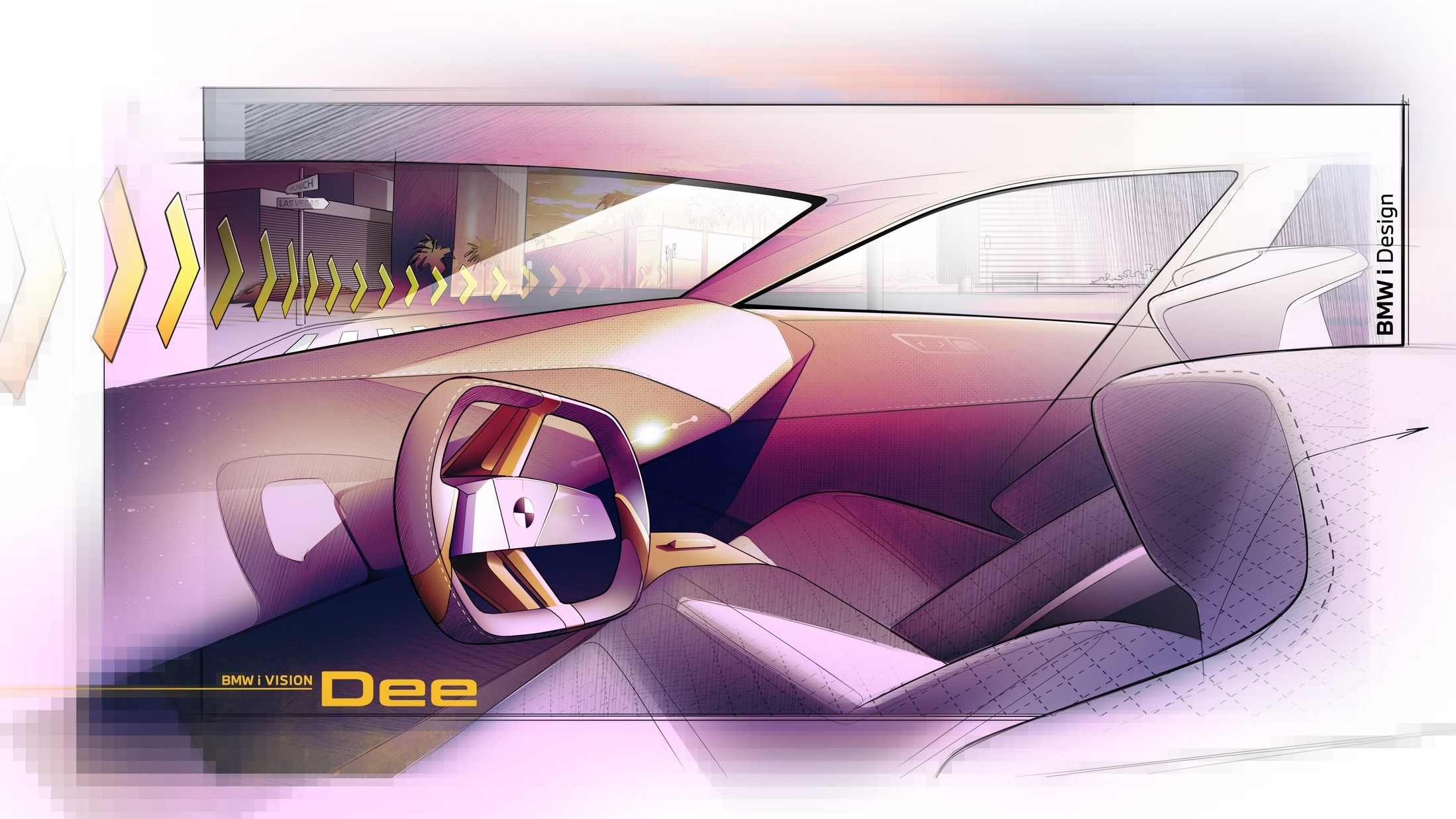 BMW i Vision Dee CES 93