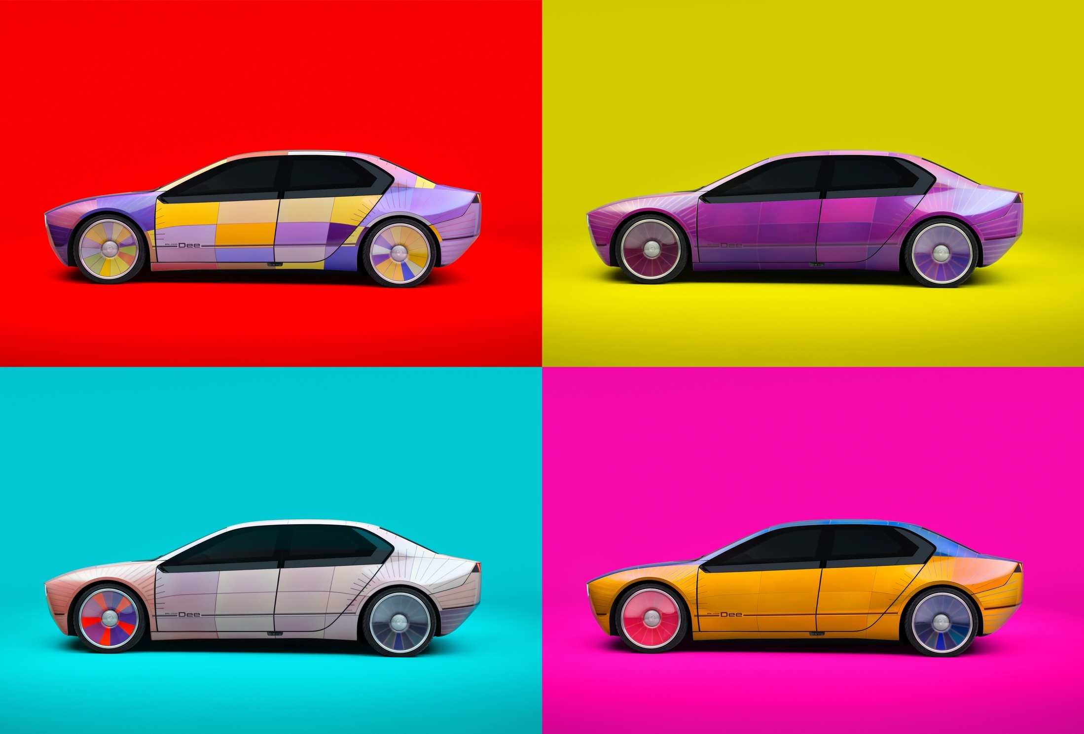 BMW i Vision Dee Color CES 77