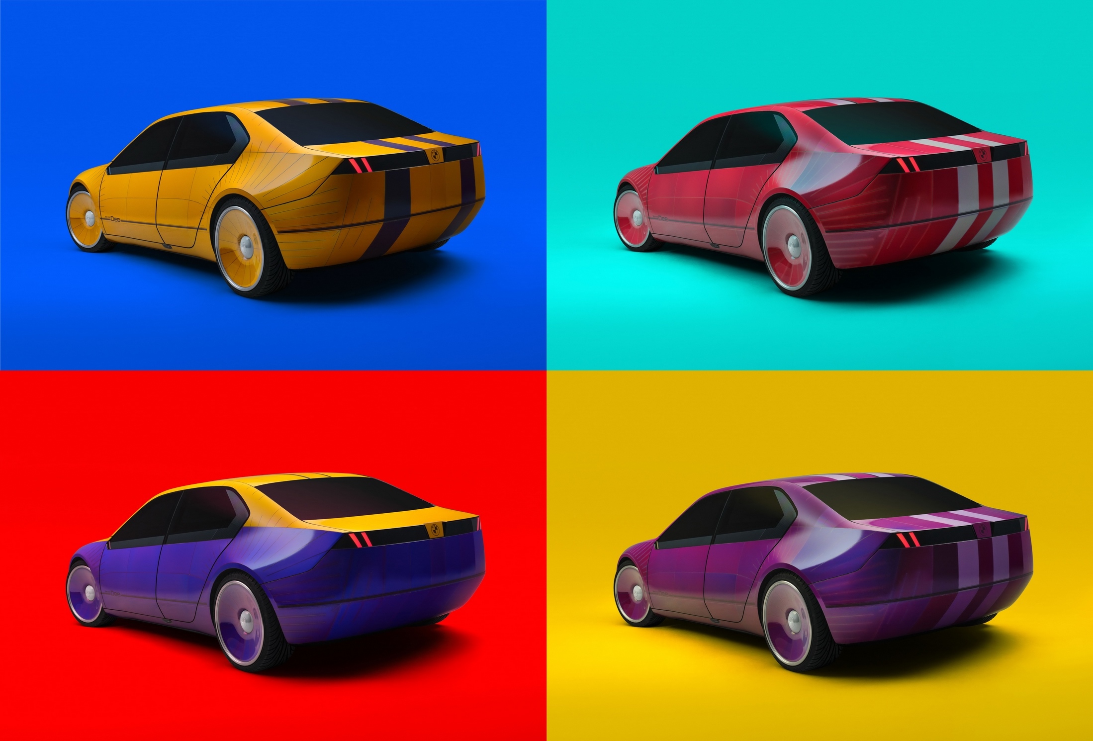 BMW i Vision Dee Color CES 79