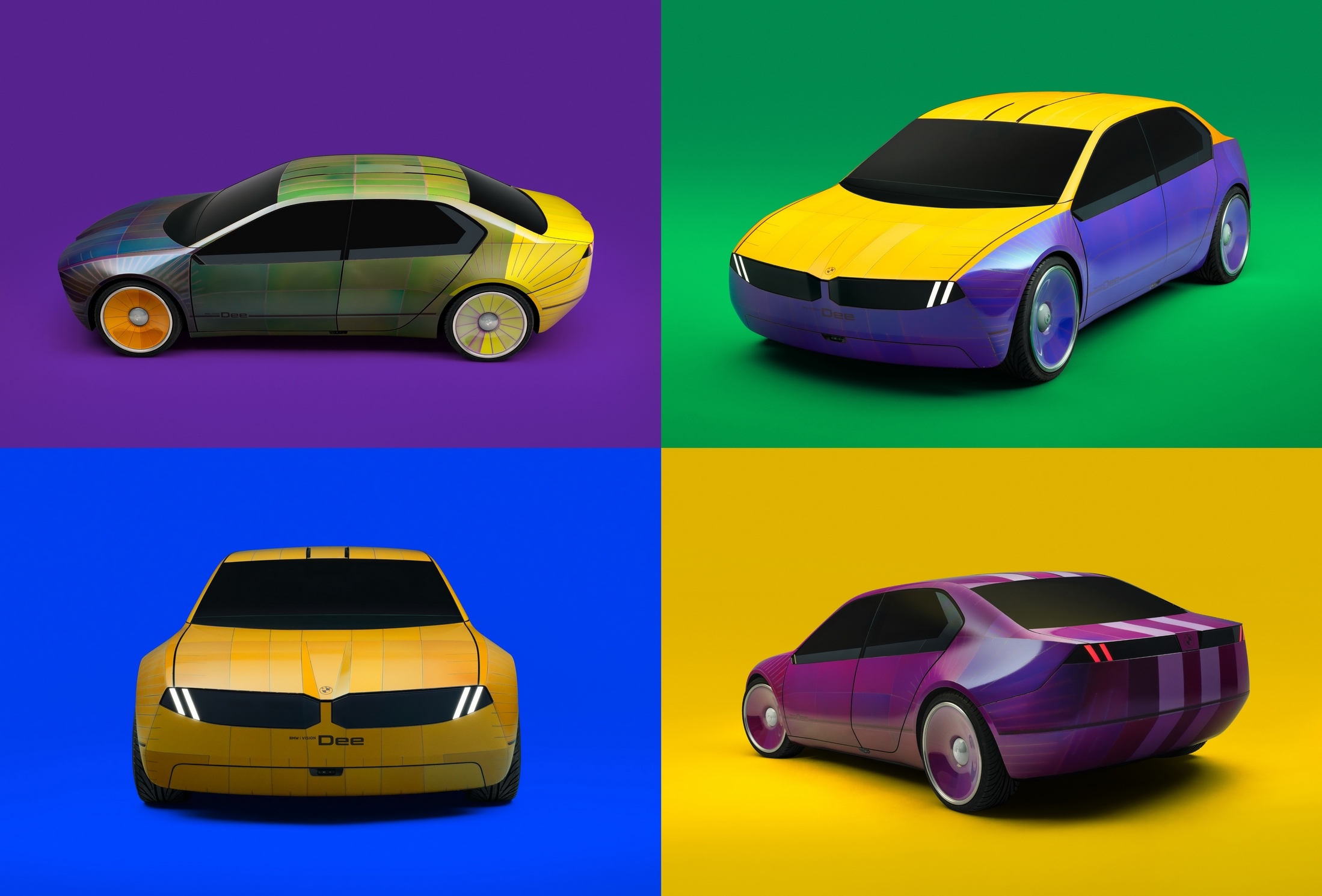 BMW i Vision Dee Color CES 81