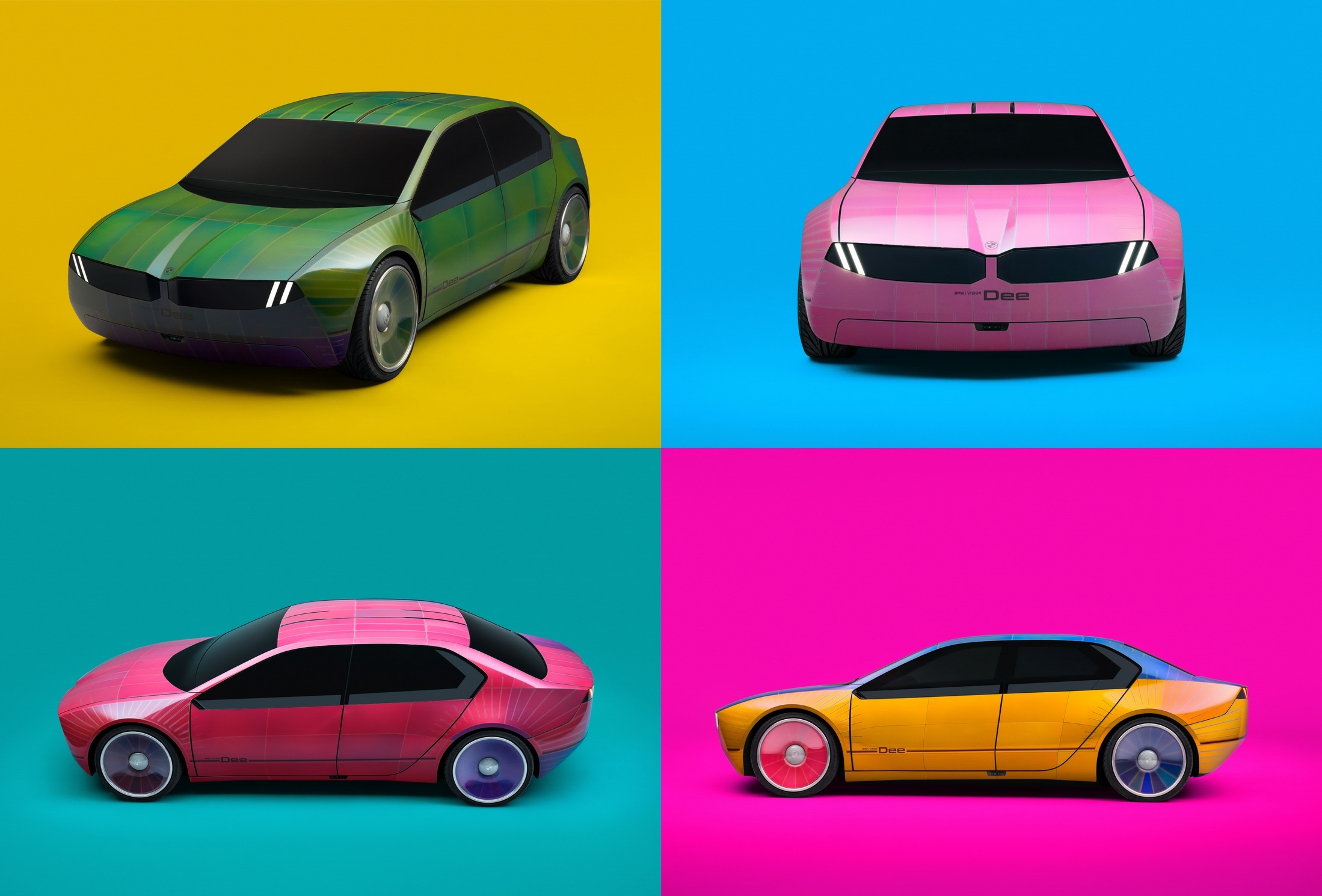 BMW i Vision Dee Color CES 82