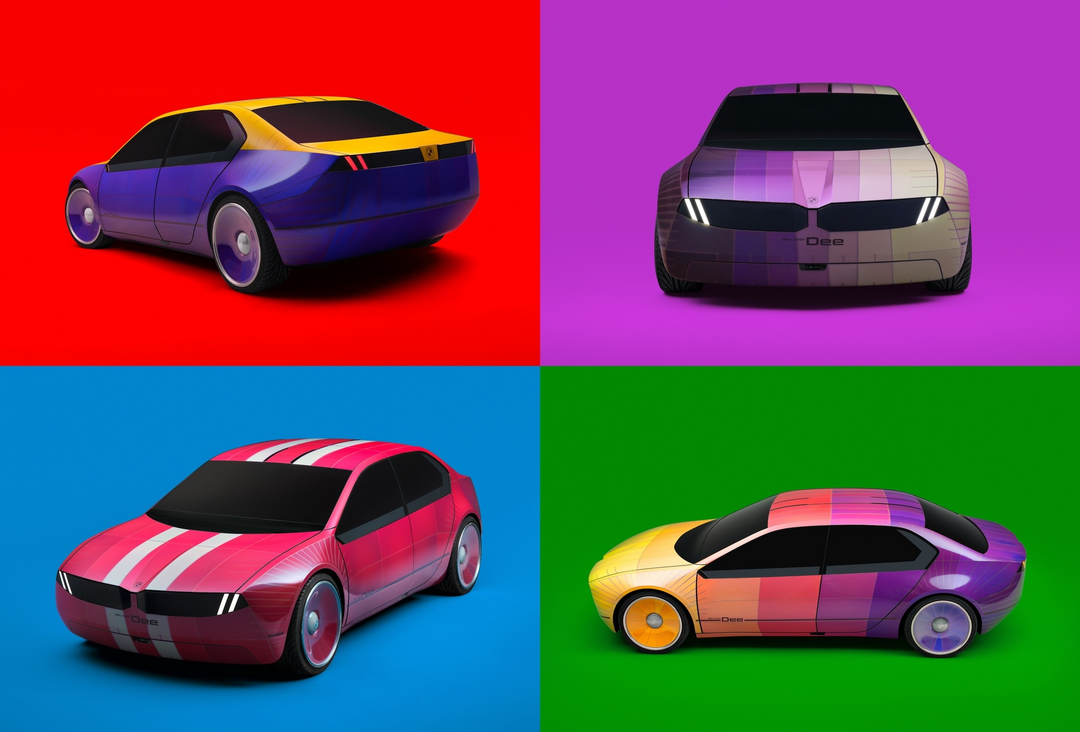 BMW i Vision Dee Color CES 83