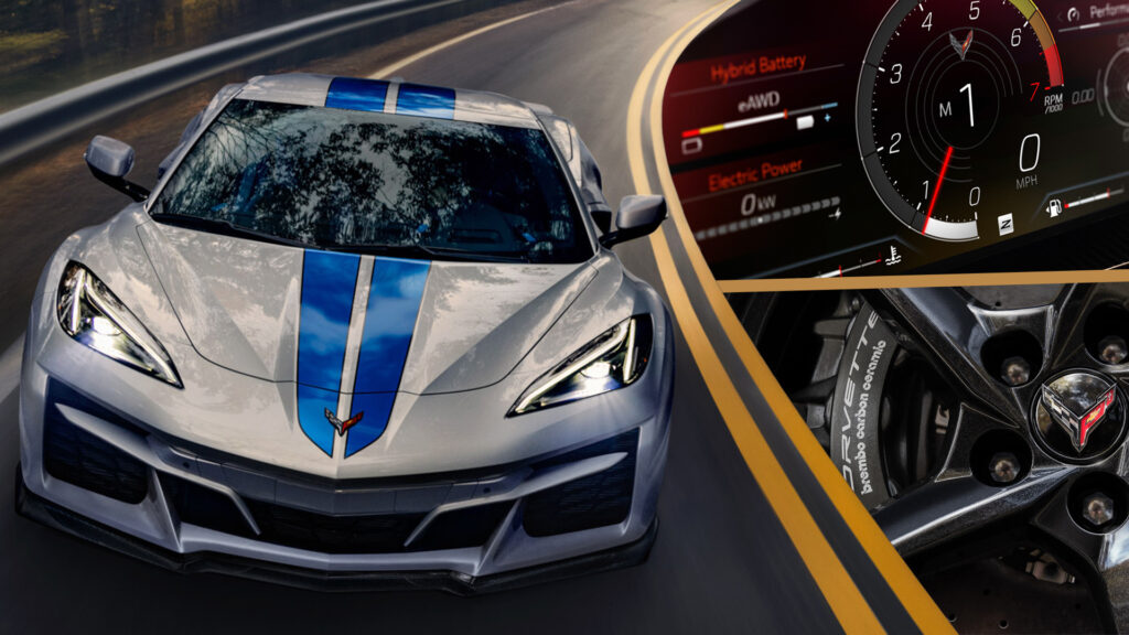  2024 Corvette E-Ray AWD Hybrid Is The Quickest ‘Vette Ever, Hits 60 In 2.5 Seconds