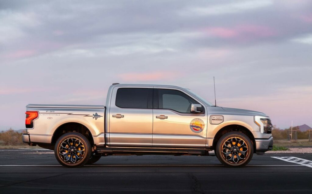  Ford F-150 Lightning Fighter Edition Sells For $275k At Auction
