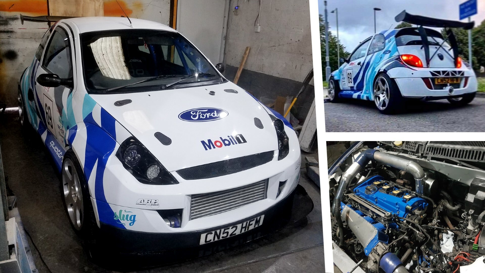 Unique Ford Ka Quattro Has Rally-Inspired Looks And Audi S3 Underpinnings